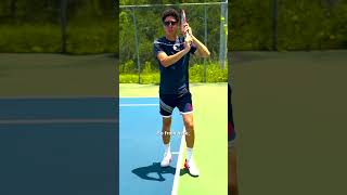 How drive a backhand slice low and fast #tennis #tennistips #tennisdoctor