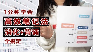 【静静教主】高效又实用的笔记法丨同步搞定消化和记忆