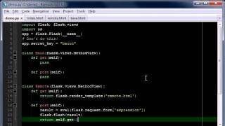 Python/Flask Tutorial part 3 - Login