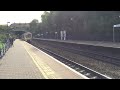 fast london bound chiltern railways class 168 clubsman passes gerrads cross