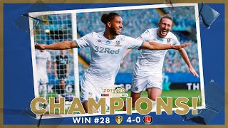 Champions! | Extended highlights | Win #28 Leeds United 4-0 Charlton Athletic