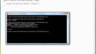 03. Writing Your First Java Program - Hello, World!