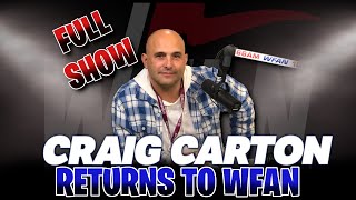 Craig Carton Returns [FULL SHOW]