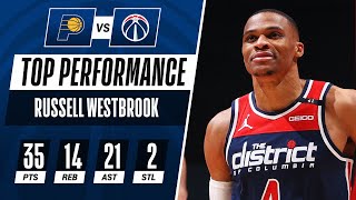 Russ Drops MONSTER 35 PTS, 14 REB, 21 AST Performance!