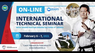 1st ONLINE INTERNATIONAL TECHNICAL SEMINAR WITH GM HWANG HO YONG