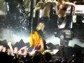 Lady Gaga, Stops concert to sign fan's painting.
