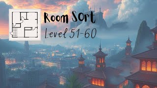 Room Sort - Floor Plan Puzzle : Level 51~60 Walkthrough