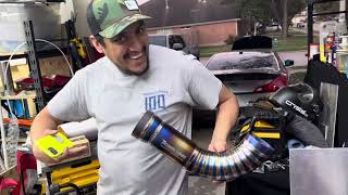 My Buddy Ivan gets a Titanium Intake for his Lexus ISF