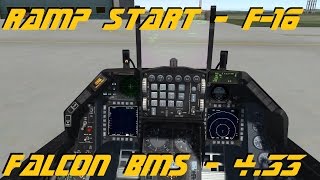Falcon BMS v4.33 - F-16 Ramp Startup