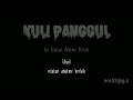 Kuli Panggul _ Ibu Relakan anakmu bertato