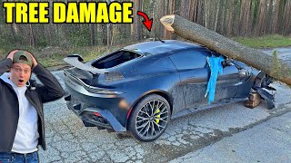 Rebuilding A Wrecked 2023 Aston Martin Vantage F1 Edition