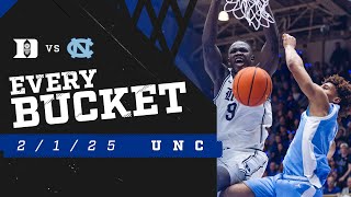 Duke 87, UNC 70 | Every Bucket (2-1-25)