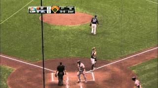 SF@MIL: Morse's single knocks in a pair of runs