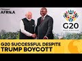 South Africa Delivers G20 Summit Consensus Despite Trump Boycott | Firstpost Africa | N18G
