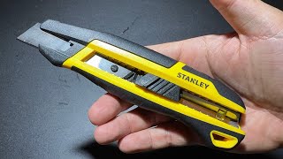 STANLEY STGT10501-8 ยืม มีคัทเตอร์ มีที่หักใบในด้ามเลย