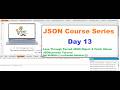 Day 13 | Dot Notation (.) vs Bracket Notation ([]) | JSON Object Looping Explained