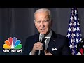 Biden delivers remarks in California after deadly storms and flooding