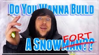 How To Build an EPIC Snow Fort!!
