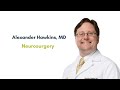 Meet the Provider: Dr. Alexander Hawkins