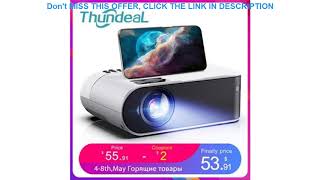 ThundeaL TD60 Mini Projector Portable WiFi Android 6.0 Home Cinema for 1080P Video Proyector 2400