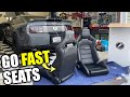 Corbeau RRX RACING SEATS Installed in My 900HP Shelby GT500