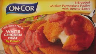 On-Cor Chicken Parmagiana Patties with Tomato Sauce