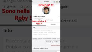 sono io e sono nella live di Roby wow e sudato trecento cammicie