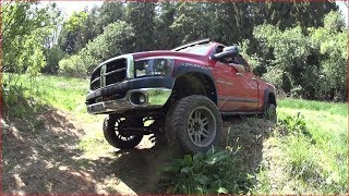 Dodge Ram 2500 Power Wagon vs Nissan Patrol Offroad extrem/ P-Allee ab