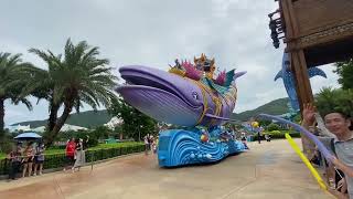 🇨🇳🎆大灣區珠海橫琴長隆海洋王國花車巡遊表演 Greater Bay Zhuhai Hengqin Chimelong Ocean Kingdom Summer Parade