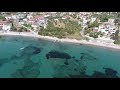 Chrani beach in  Messinia verano griego playa de messinia  希腊夏季海滩。ギリシャの海。греческое море.