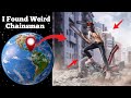 I found weird chainsman ⛓️😱🤯 on google maps and google earth 🌎🔍 #maps #earth #ingoogleearth08