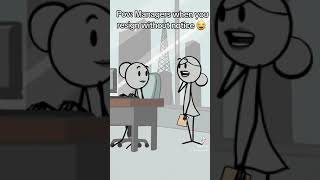 Management when you resign without notice (comedy skit)🎭🤣