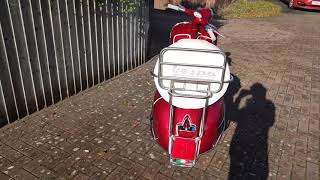 Metallic Red Vespa VBB  150 1960's