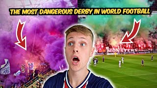INSANE Ultras At Most DANGEROUS DERBY In World Football! (Ferencváros vs Újpest) - AwayDays