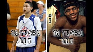 15 year old lebron james