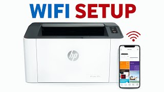How to Set Up HP Laser 107w Printer WiFi with Mobile! | hp 107w wireless setup