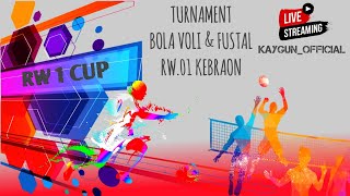 RW 01 CUP | Lomba Bola Voli Dan Futsal | KEBRAON