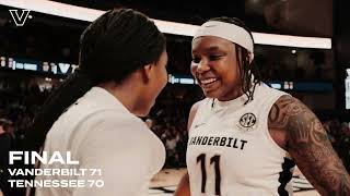 Memorial Magic - Vanderbilt women's basketball defeats No. 15 Tennessee