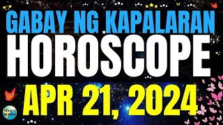 Horoscope Ngayong Araw April 21, 2024 🔮 Gabay ng Kapalaran Horoscope Tagalog #horoscopetagalog
