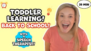 Toddler Learning Back to School | Preschool Learning Back to School | Social Story Back to School