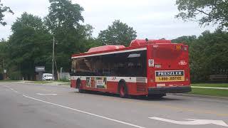 TTC BUS 1657 ON ROUTE 986 SCARBOROUGH EXPRESS TO SHEPPARD