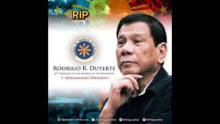 PAALAM SIR. #rodrigoduterte #rip  #dutertelangmalakas👊 #fyp #athighlights#presidentrodrigoduterte