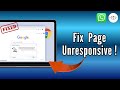 Fix WhatsApp “Page Unresponsive” Error on Google Chrome (2025) – Quick Browser Fix
