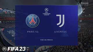 FIFA 23 - PSG VS JUVENTUS | UEFA Champions League | Group Stage