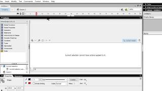 Macromedia Flash Basic 8 Shape Tweening Tutorial