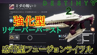 【Destiny2】感電型フュージョンライフル【ミダの報い】#destiny2