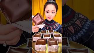 Chocolate bars,Cream cakes and chocolate cookies mukbang #mukbang #food #chinesefood #asmr #eat