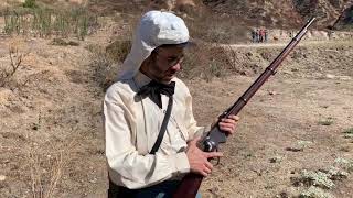 Eric with his Spencer New Model Military Rifle in .56-.50