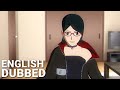 Sasuke dislikes Sarada's new outfit [DUBBED]