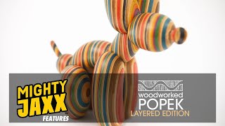 Woodworked POPek (Layered Edition) by Whatshisname | Mighty Jaxx | FEATURES | PREMIUMWORKED